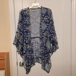 Hollister - sheer duster / kimono - brand new - S